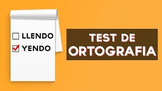 Tienes una buena ortografía? Descubre que tan buena es tu ortografía con este divertido test! ↠↠ ¡No te olvides de suscribirte para no perderte ningún test!