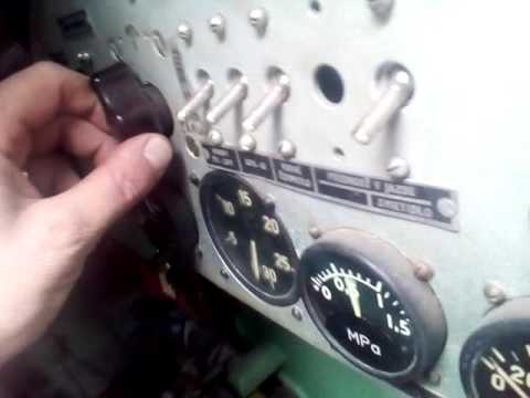 how to start and stop a T-55 tank guide