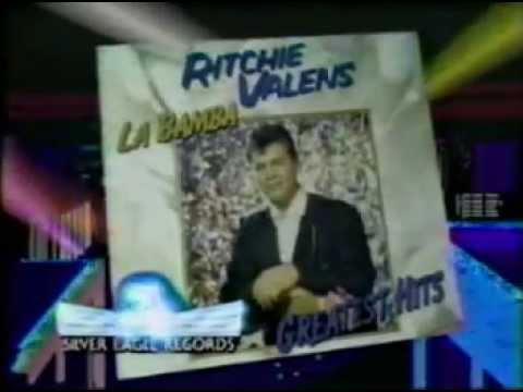 1987 Ritchie Valens "Greatest Hits" Album commercial