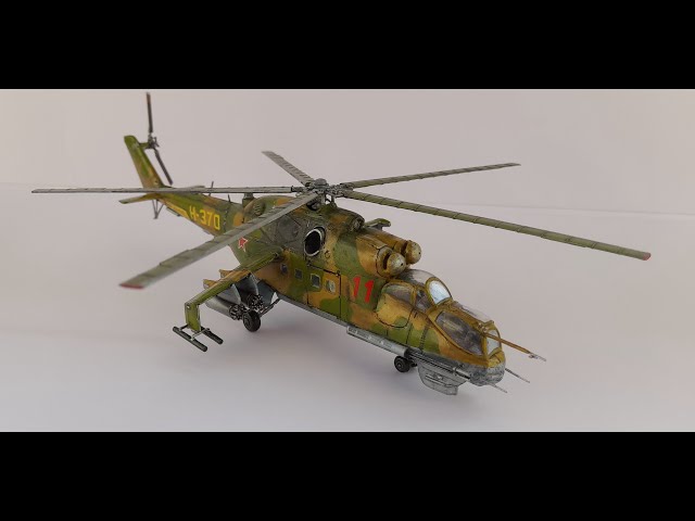 Vídeo relacionado con Italeri 1432 Mil Mi-24 / Mil Mi-35, Escala 1:72, Kit de Modelo de plástico/Montaje de Modelo