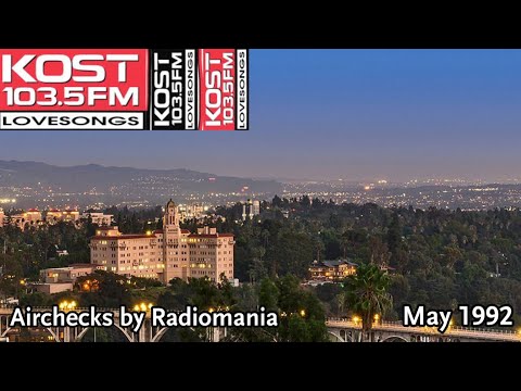 KOST 103.5 with Lorelei Ashley - Los Angeles, CA - May 1992 (Part 2)