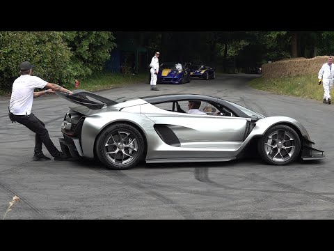 $2.0 Million CZINGER 21C (3D-printed hypercar) - EXHAUST SOUNDS!