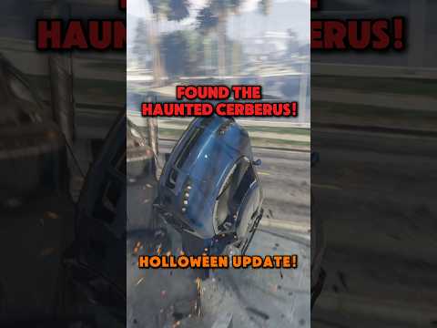 I found the HAUNTED CERBERUS in the GTA Holloween Update! #gtav #gta5online #gta5 #gtaonline #gta