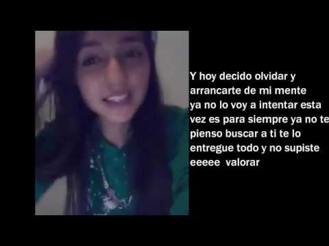 Decido Olvidar LetraElvira Morales