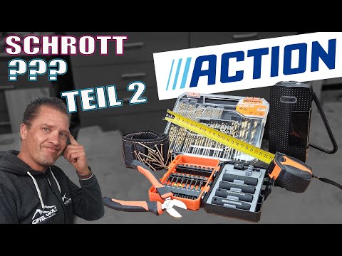 Action billig Werkzeug Test TEIL 2 - Es geht weiter - Ist jedes Discounter Werkzeug Schrott?