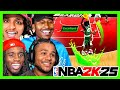Fanum Plays NBA 2K25 With AMP For The 1st Time