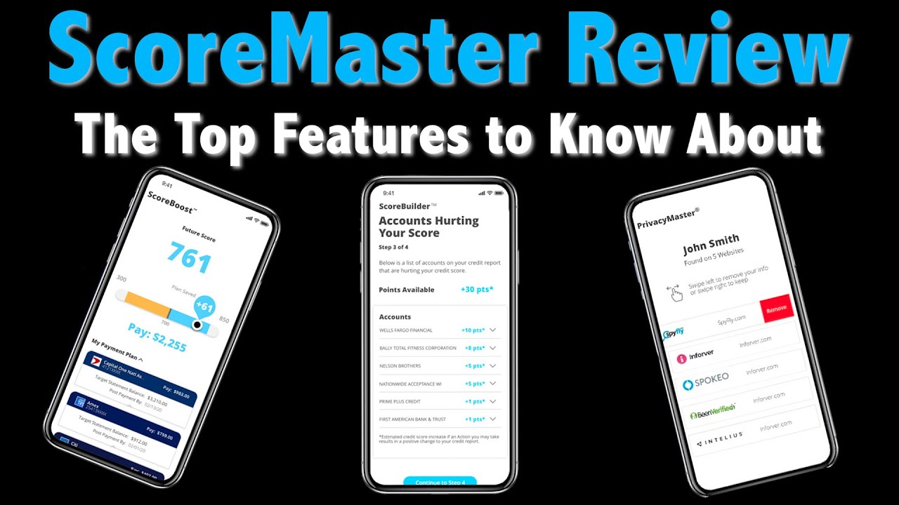 ScoreMaster Review: What the Premium Service Has to Offer (ScoreMaster by SmartCredit)