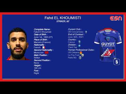 Fahd El Khoumisti | Striker 93' 🇨🇵🇲🇦
