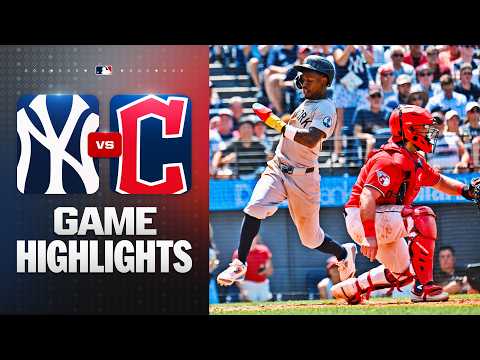 클리블랜드 VS 뉴욕양키스 4:8 MLB 하이라이트