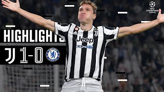 ملخص مباراة : يوفنتوس 1 × 0 تشيلسي ( الجولة 2 لدوري أبطال اوروبا )