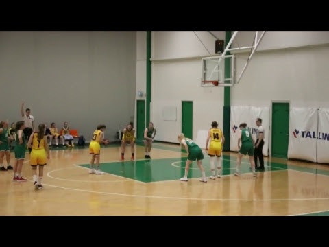 EYBL WU15 Superfinal 2018 Espoo, Finland. Young Angels Avademy, Kosice. - BC Tapiolan Honka, Espoo