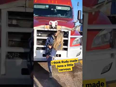 Pinay Trucking GIRL USA meet up with Ride along gang