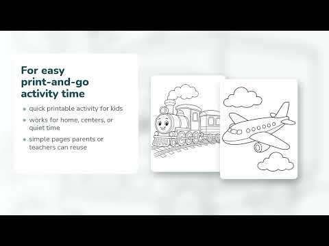 Coloring Pages Printable Vehicles