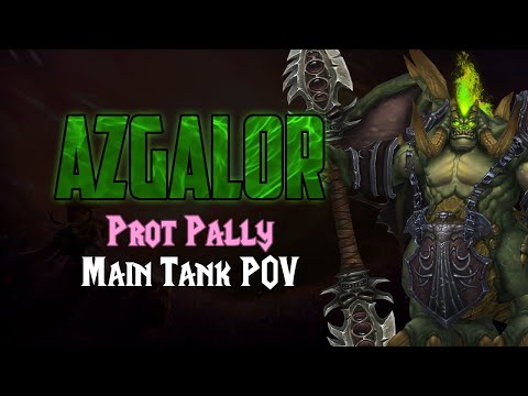 Azgalor MT Prot Paladin POV - TBC Classic