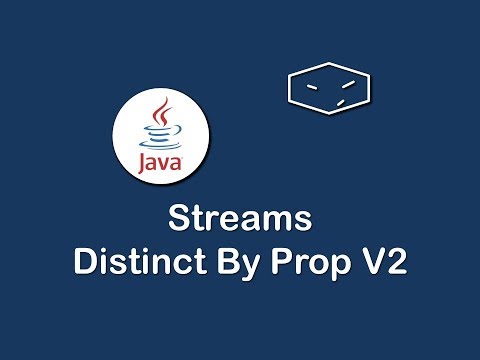 streams distinct by prop v2 in java
