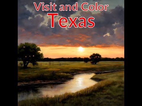 Visit and Color Texas