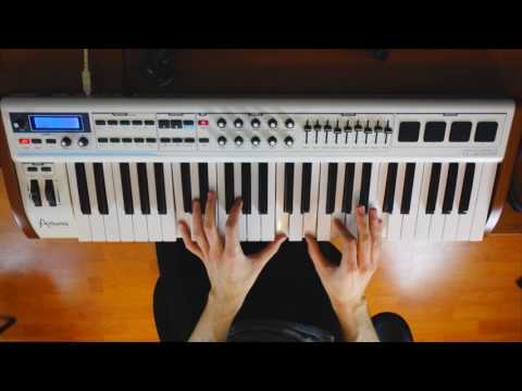Пример использования MIDI-клавиатуры Arturia The Laboratory 49
