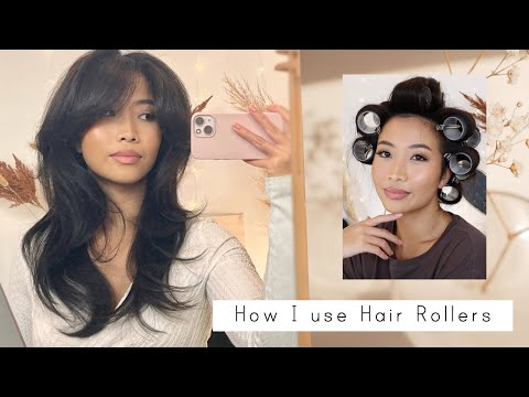 Easy Hair Rollers Tutorial | Salon Blowout At Home