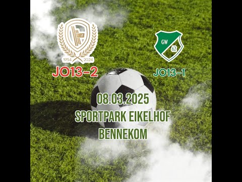 vv Bennekom JO13-2 vs sv Groen Wit JO13-1 (08.03.2025)