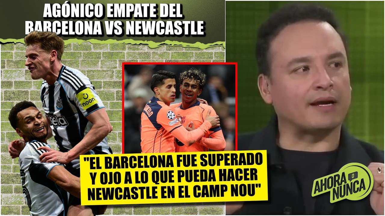BARCELONA SOBREVIVIÓ a un Newcastle HAMBRIENTO y controla su destino en CHAMPIONS LEAGUE | AON