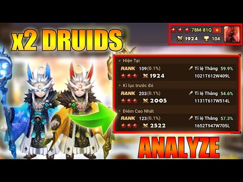 [VIET] X2 DRUIDS G3 RTA PLAYER EXPLANATION F.T 78M-81Q