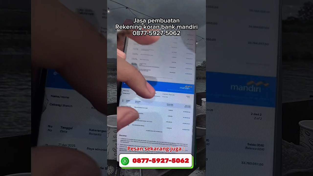 Cara mengajukan rekening koran bank mandiri