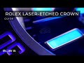 How to find the laser-etched crown on your Rolex Watch | Bob's Watches