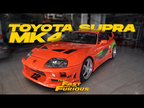 WRAPPING TOYOTA SUPRA MK4 FAST & FURIOUS! PRABUSS AUTOWORKS