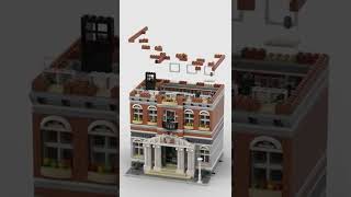 Lego Modular: Town Hall (10224) | #shorts #legomodular