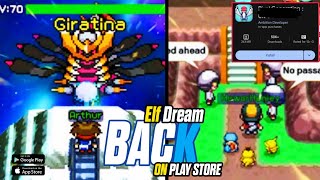 The "OG" Game Is Back 💥🤙 Elf Dream Back On Play Store 2025 Pokemon Game 🔥