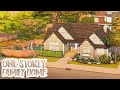 One Storey Family Home 🤍 | The Sims 4 Speed Build