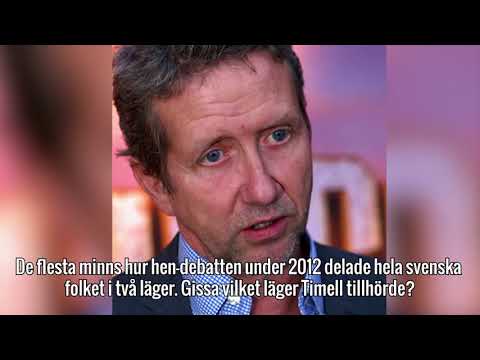 Här är alla gånger Martin Timell varit ett svin