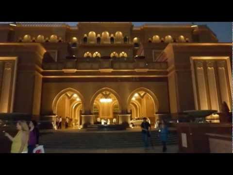 Emirates Palace and Sajida's Birthday...Abu Dhabi