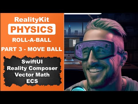 2023 Basic Physics in RealityKit: Roll-A-Ball game Part 3 - Ball and Pin Physics thumbnail