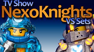 Nexo Knights: TV Show VS Sets Comparison