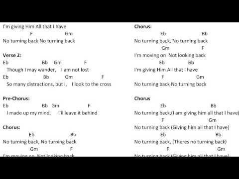No Turning Back - Brandon Heath