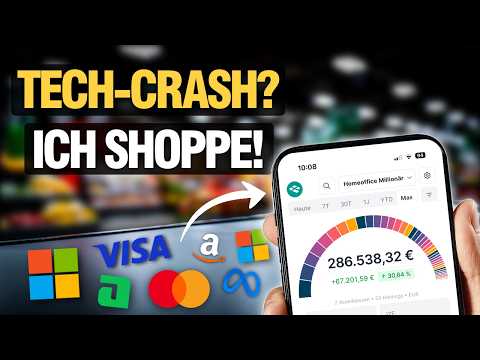 TECH CRASH? 📉 I'm buying these 5 stocks for EVERYDAY TIME! (Road to a Million)