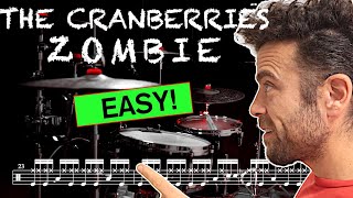 Download lagu The Cranberries - Zombie - Drum cover (with scrolling drum score) mp3