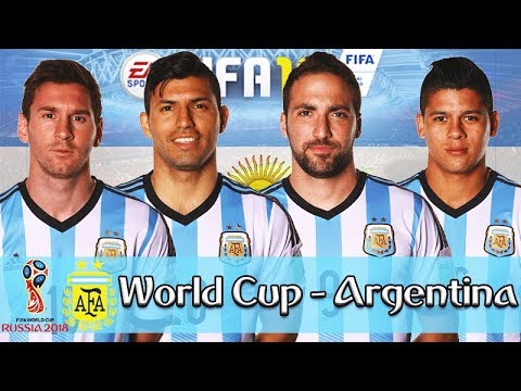 ARGENTINA WORLD CUP FULL SERIES!!! FIFA 18: ARGENTINA 2018 WORLD CUP CAREER MODE!