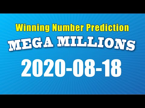 Winning numbers prediction for 2020-08-18|U.S. Mega Millions