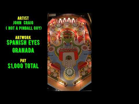 1972 Williams Spanish Eyes pinball gameplay