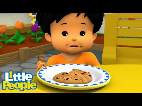 Little People | Ep 44 | Cookie Caper // Just My Luck - Kids TV Series, Kingdom Kids Zone - Little People - Fisher Price