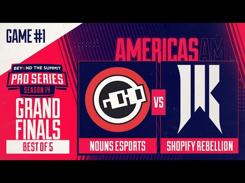 nouns vs Shopify Rebellion Game 1 - BTS Pro Series 14 AM: Grand Finals w/ rkryptic & neph