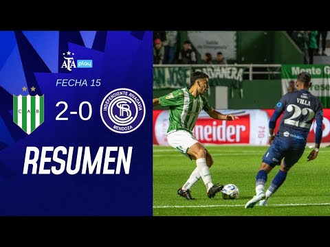 Banfield 2-0 Independiente Rivadavia - #TorneoBetano | Resumen | Fecha 15