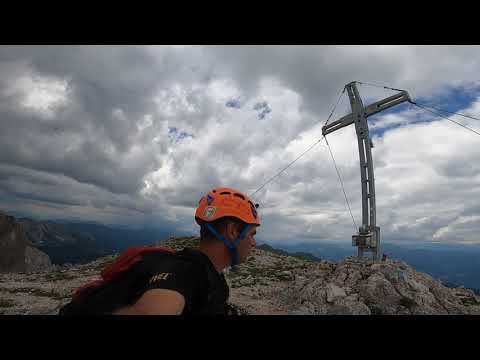 FERRATA CRETE ROSSE - CRETA DI AIP - ALPI CARNICHE