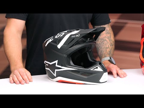 Alpinestars S-M7 Core Helmet - RevZilla