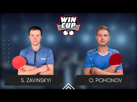 11:00 Serhii Zavinskyi - Oleksandr Pohonov West 1 WIN CUP 03.09.2024 | Table Tennis WINCUP