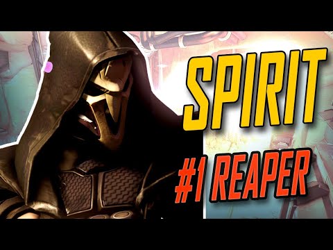 SPIRIT REAPER GOD! GAMEPLAY OVERWATCH SEASON 28 TOP 500