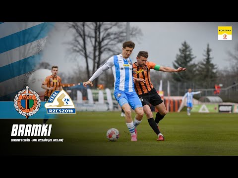 WIDEO: Chrobry Głogów - Stal Rzeszów 2-1 [BRAMKI]