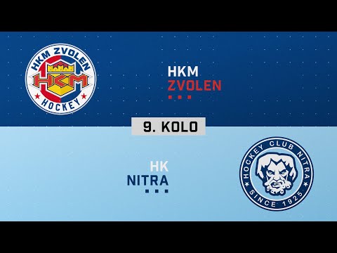 9.kolo HKM Zvolen - HK Nitra HIGHLIGHTS